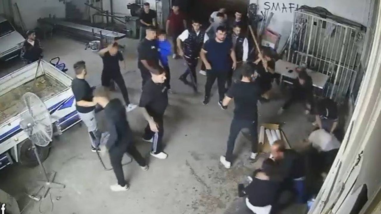 Konya’da iş yerinde sopa ve kürekli kavga! 8 gözaltı