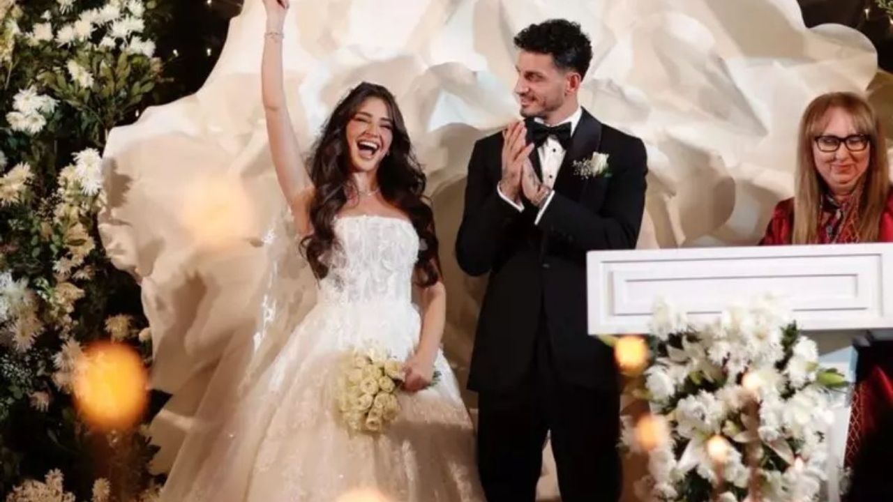 Spor ve sanat camiasını buluşturan görkemli düğün! Ünlü futbolcular akın etti