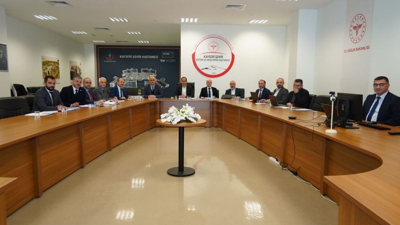 Kayseri Şehir Hastanesi’nde hizmet kalitesi masaya yatırıldı!