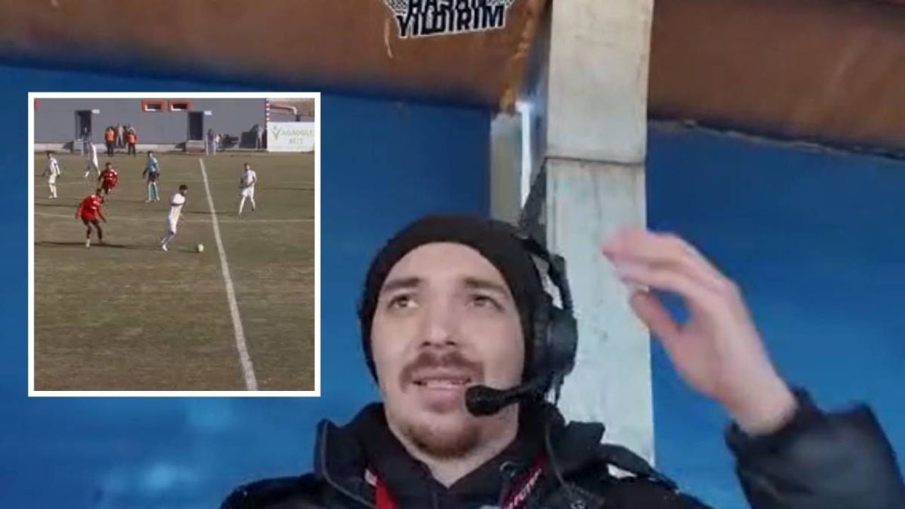 Maç sırasında korku dolu anlar! Spiker odasında yangın çıktı