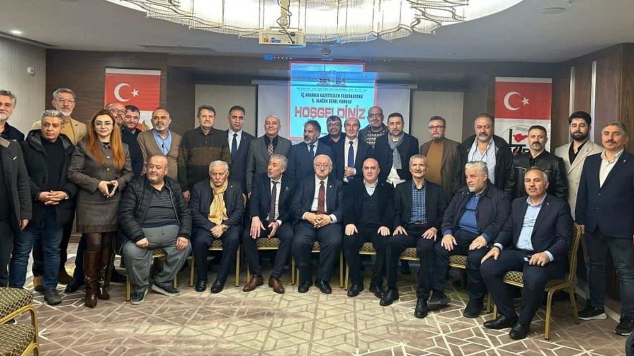 Metin Kösedağ İç Anadolu Gazeteciler Federasyonu yönetim kurulu üyeliğine getirildi