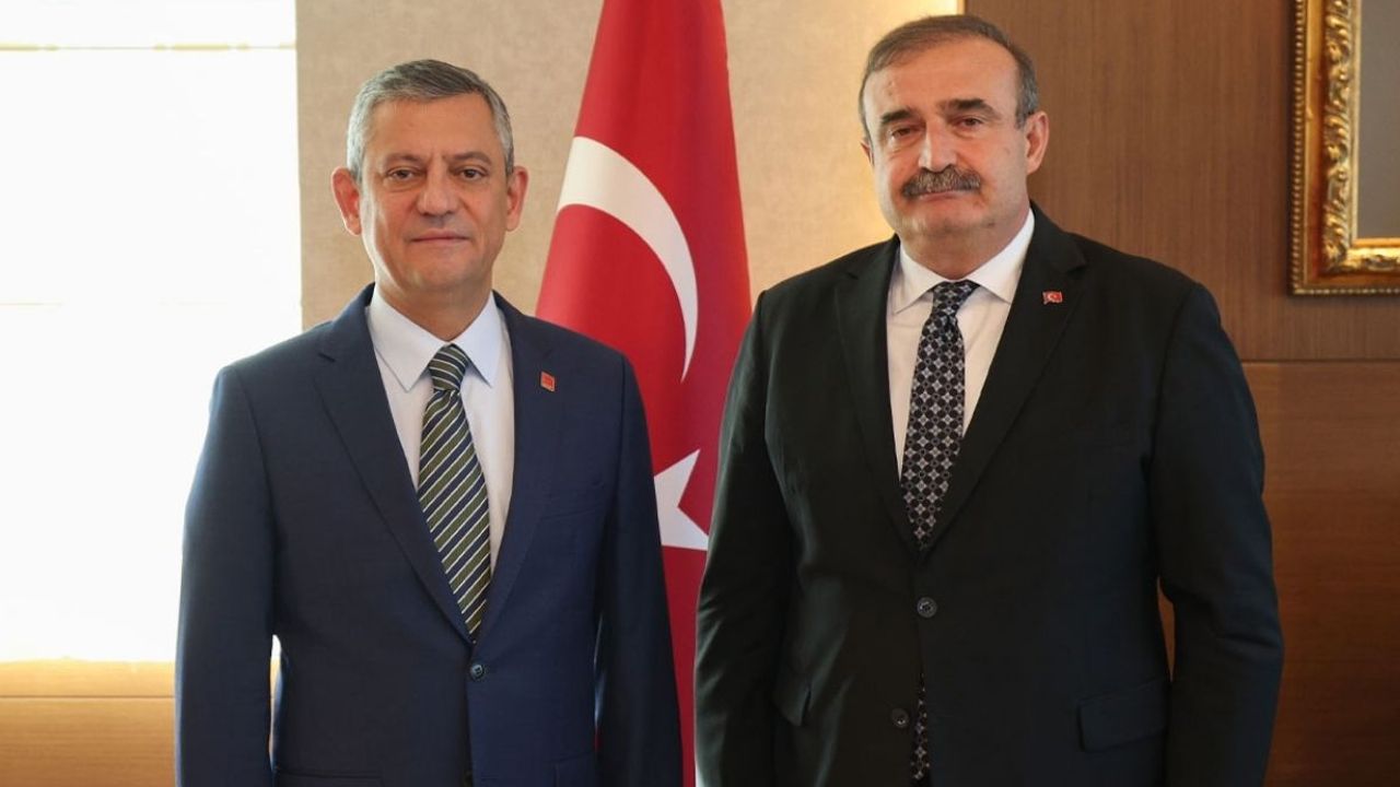 Özgür Özel’den Uyuşmazlık Mahkemesi Başkanı Güleç’e ziyaret