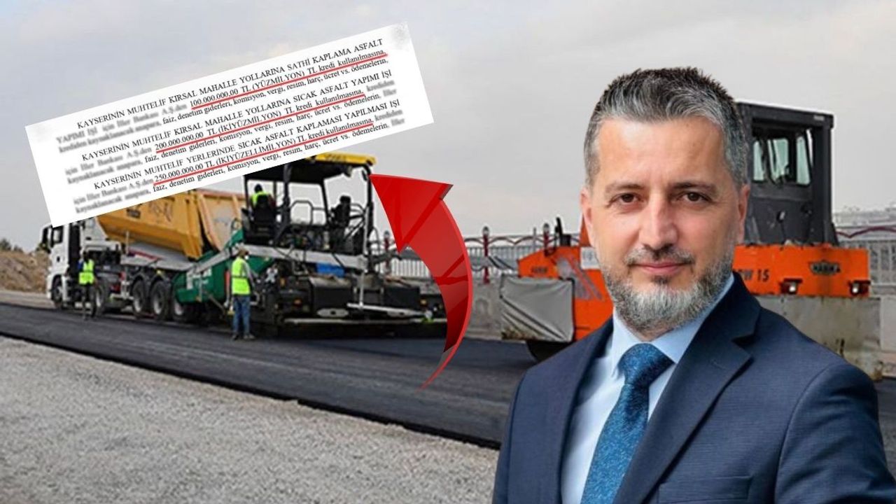 Şahin Ülker Kayseri Büyükşehir’in mali yapısını mercek altına aldı: ‘Belediye asfalt için bile kredi kullanıyor’