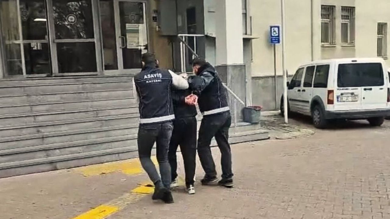 Kayseri’de ‘Silahla yağma’ suçundan 22 yıl 8 ay hapis cezası bulunan şahıs yakalandı