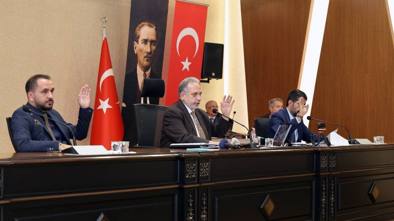 Talas Belediye Meclisi bu sene son kez toplandı