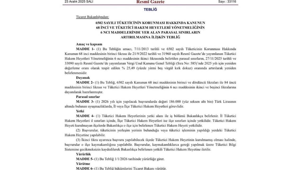 Artık mahkemeye gitmeye gerek yok! Tüketiciye büyük kolaylık geldi