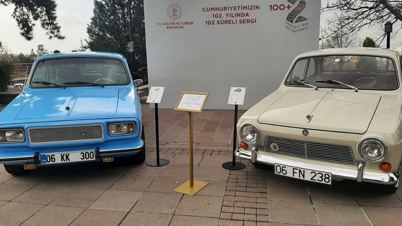 Türk otomobilinin simgesi Anadol sergide