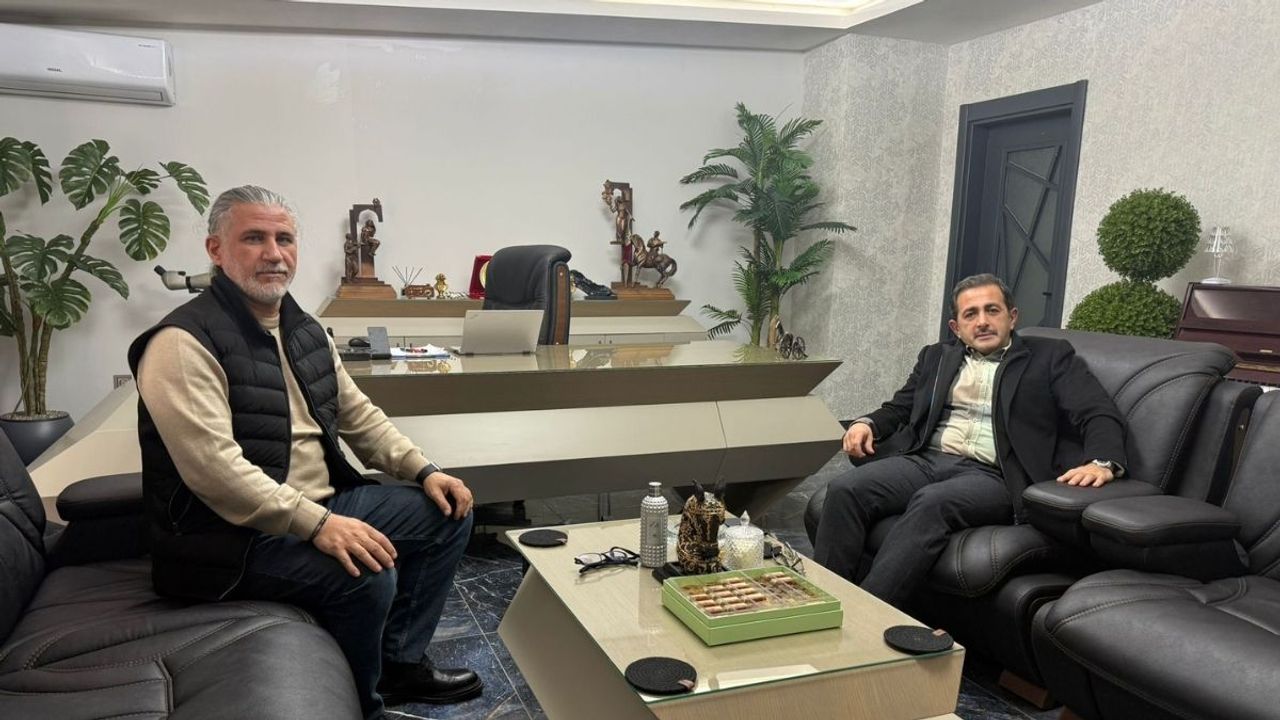 Kayseri’de tarım faaliyetleri masaya yatırıldı: Azim Deniz eski bakan yardımcısı Mustafa Aksu ile bir araya geldi