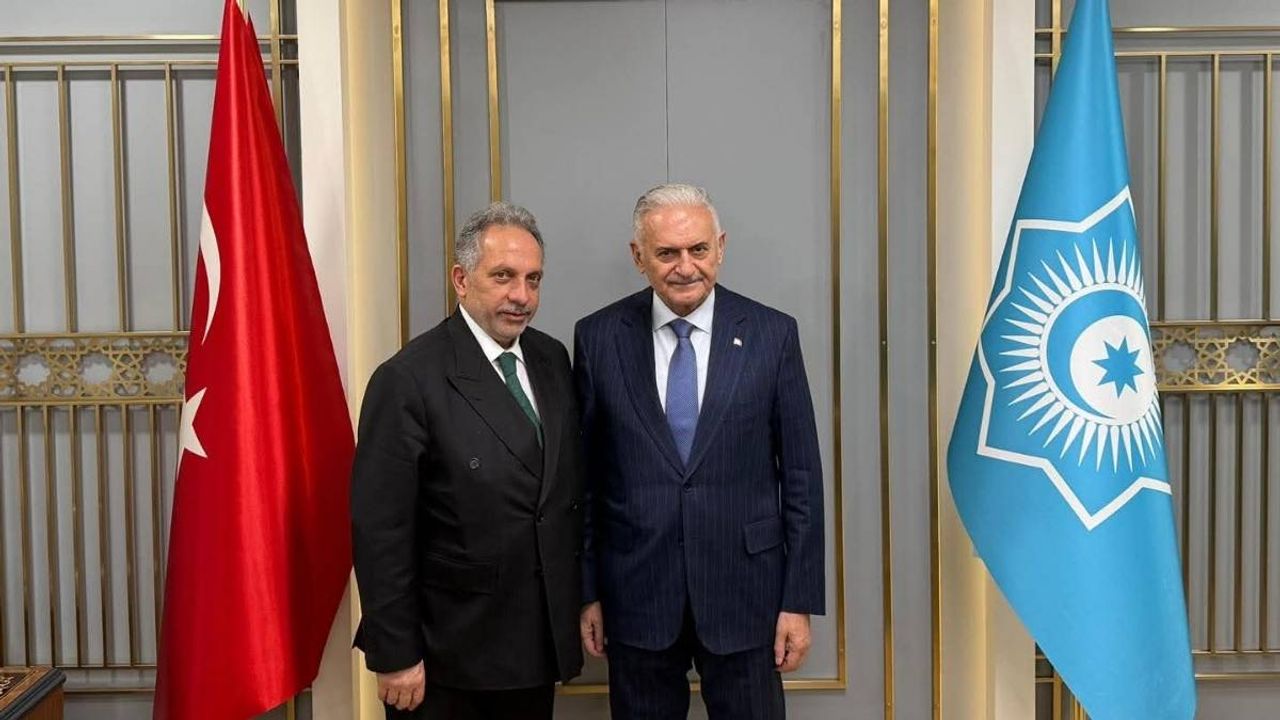 Talas Belediye Başkanı Mustafa Yalçın ve eski Başbakan Binali Yıldırım buluştu