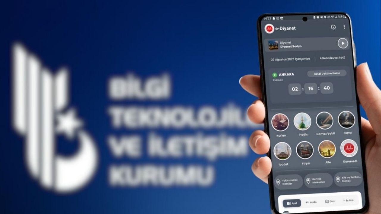 BTK’dan e-Diyanet’e Kamu Bilişim Ödülü: Yerli altyapı rekor kullanıcıya ulaştı