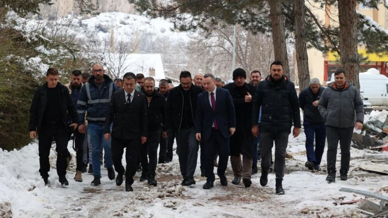 Bünyan’da Hükümet Konağı projesi yerinde incelendi