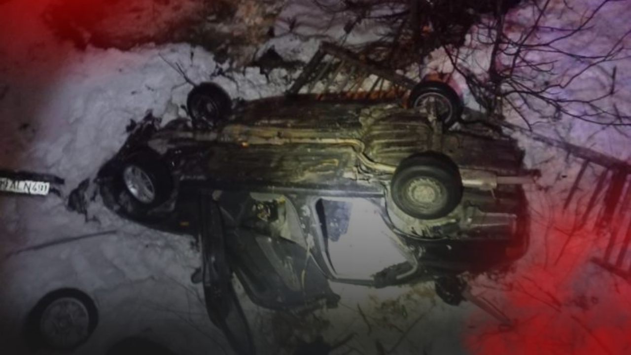 Kahramanmaraş'ta feci kaza! Otomobil köprüden uçtu: 5 yaralı