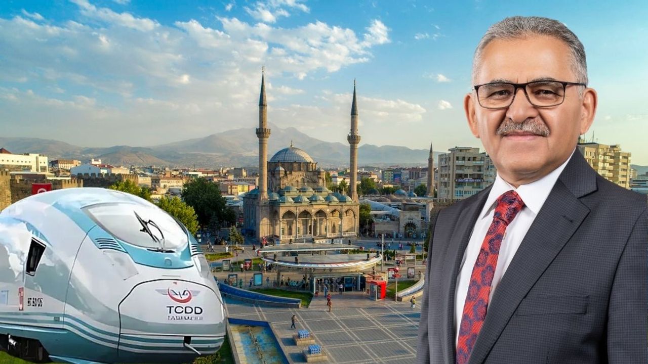 Başkan Büyükkılıç yer gösterdi: Kayseri hızlı tren garı nerede olacak?
