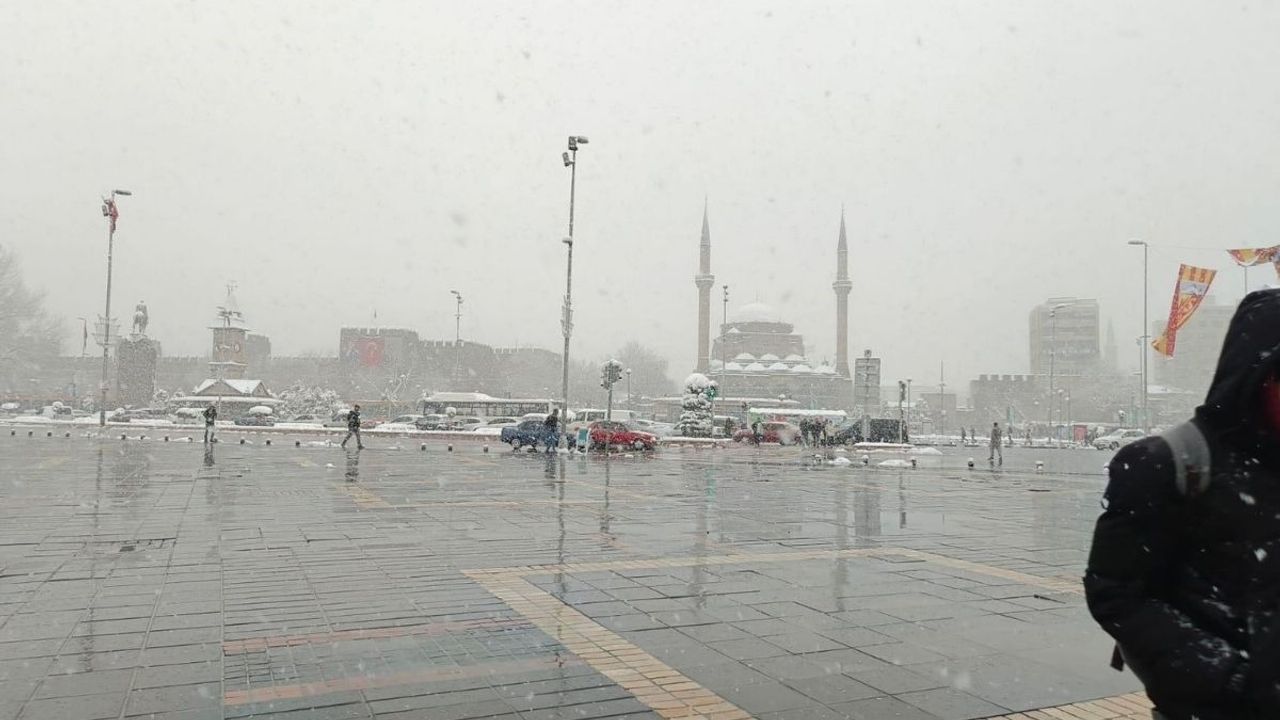 Kayseri’de hafta içi kar yağışı bekleniyor