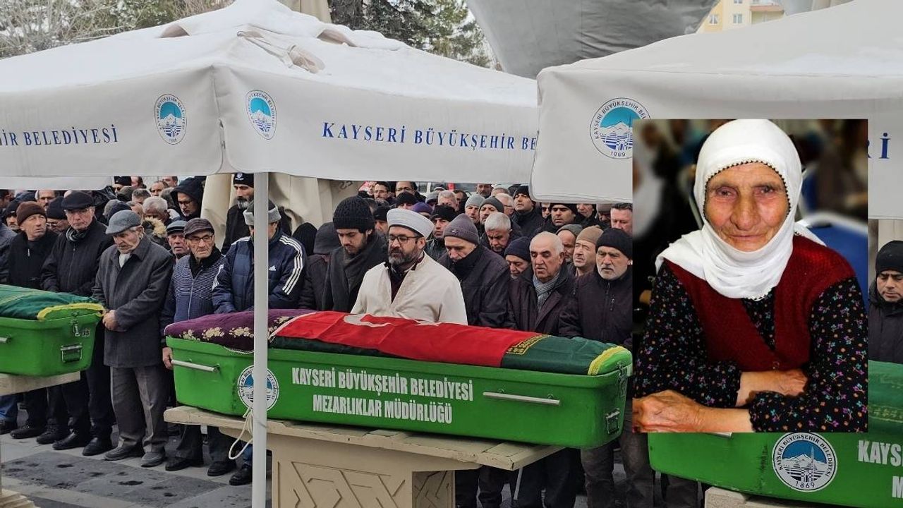 Kayserili Kurtuluş Savaşı Gazi’sinin 102 yaşındaki kızı hayatını kaybetti