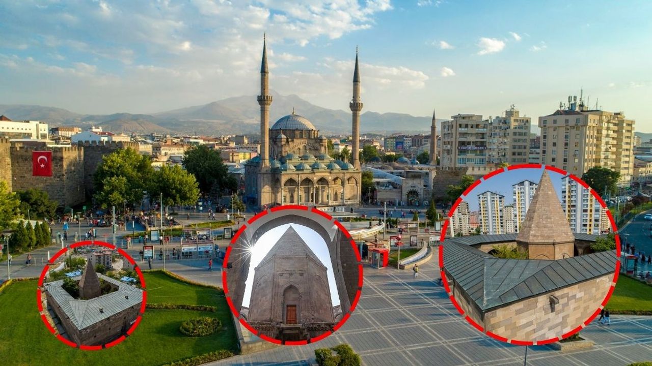 Kayseri’deki 815 yıllık gizemli yapı Hem türbe hem medrese