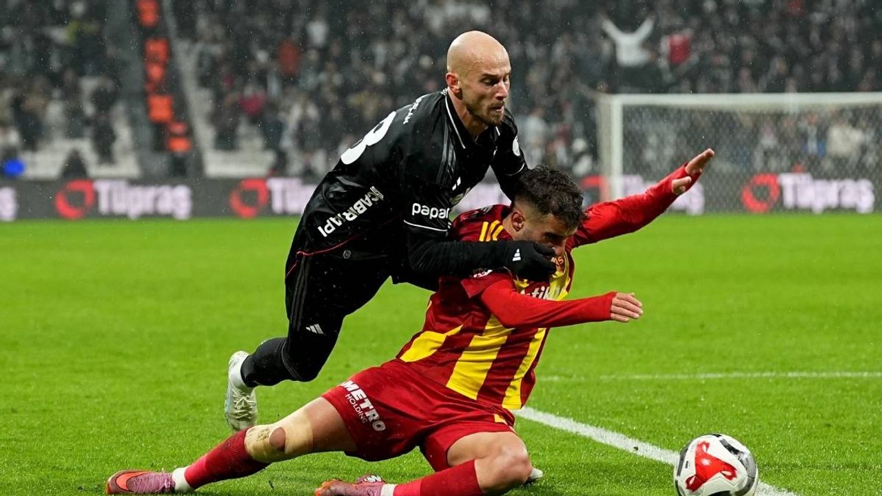 Beşiktaş Kayserispor maçı canlı anlatım
