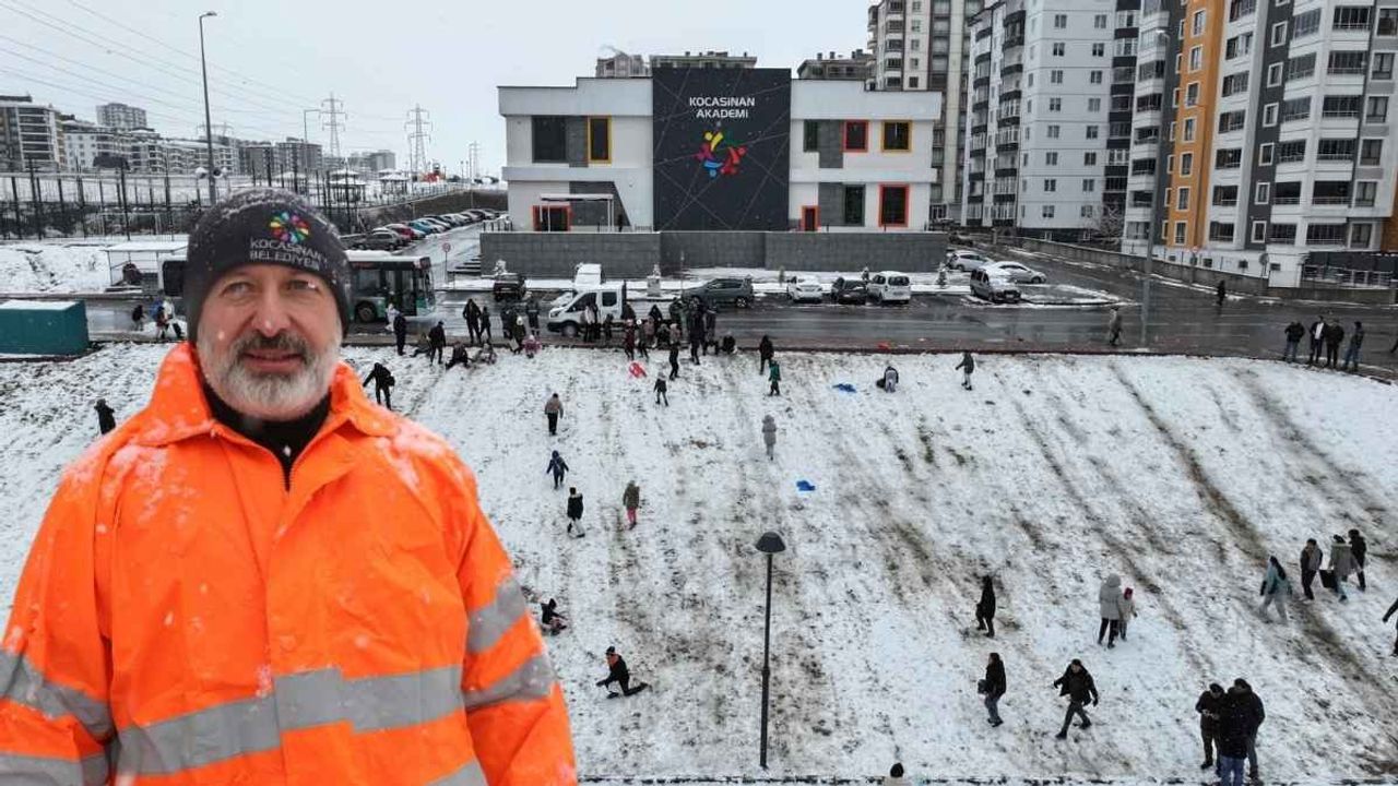 Kocasinan Belediyesi’nde kar mesaisi devam ediyor!