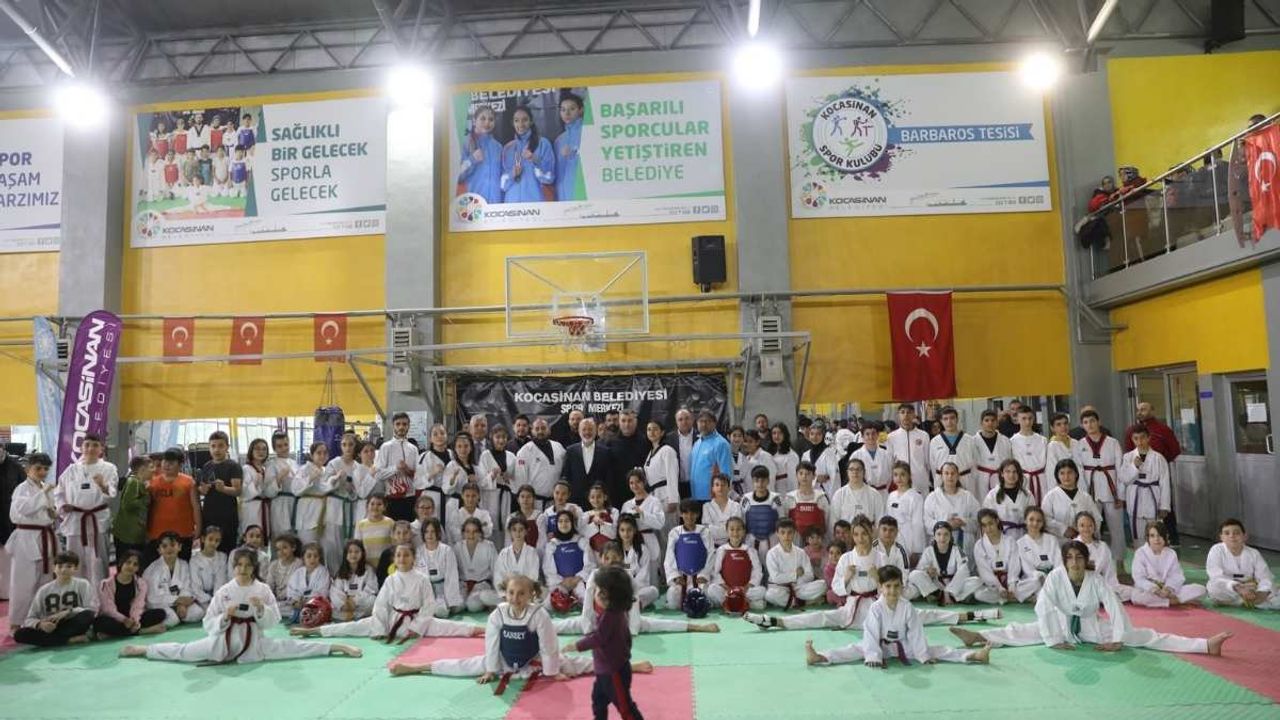 Kocasinan'da Taekwondocular Alanya’daki Türkiye Şampiyonası’na damga vurdu!