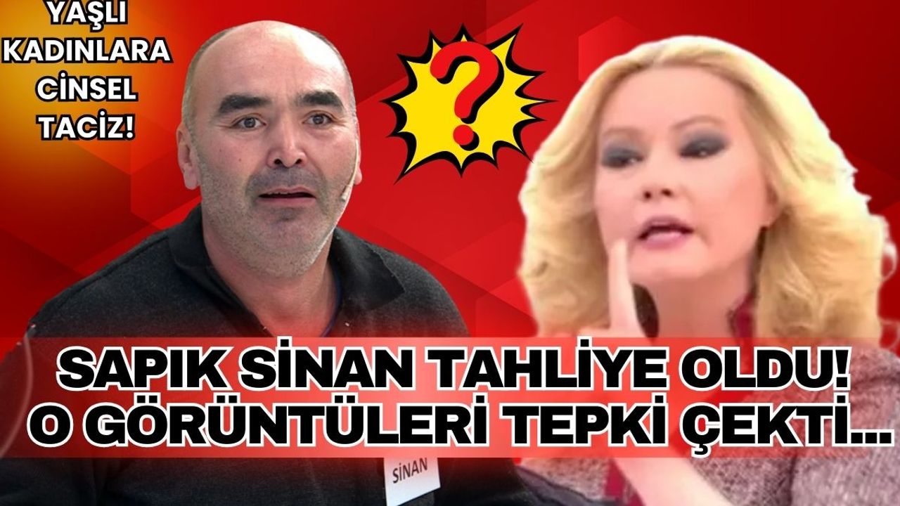 Müge Anlı’da gündem olan Sinan Sardoğan tahliye oldu! Tepkiler çığ gibi büyüdü