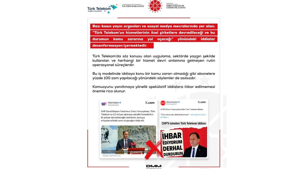 Türk Telekom'a yüzde 100 zam mı geliyor?