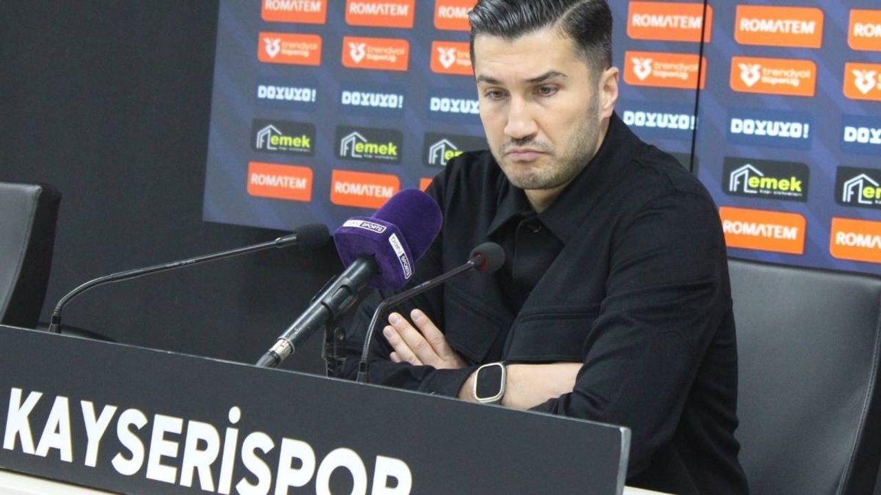 Başakşehir teknik direktörü Nuri Şahin’den flaş Kayserispor yorumu