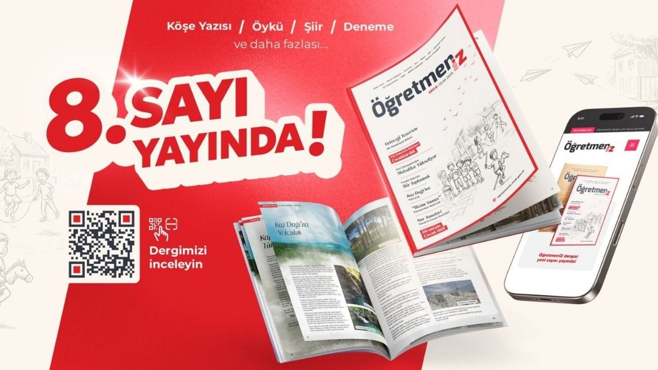 ÖğretmenİZ dergisi’nin 8. sayısı yayımlandı