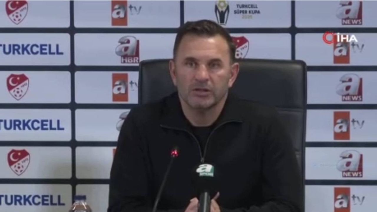 Galatasaray Teknik Direktörü Okan Buruk eleştirilere yanıt verdi