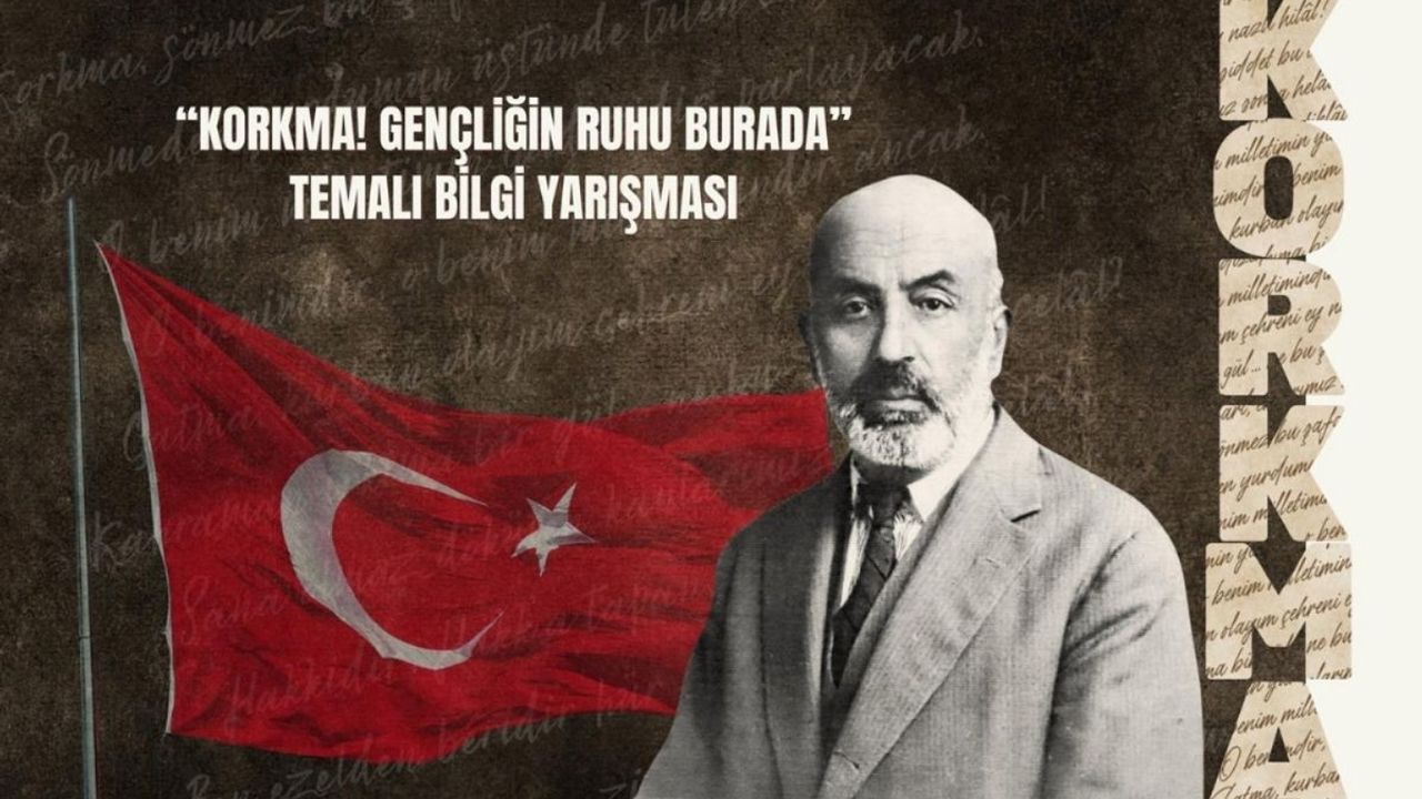 Ortaöğretim öğrencilerine istiklâl marşı bilgi yarışması