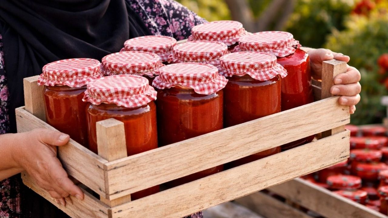 Kayseri’de yaz gelince salça kazanları kuruluyor,peki bu salçaları nasıl küflenmeden saklayabiliriz?