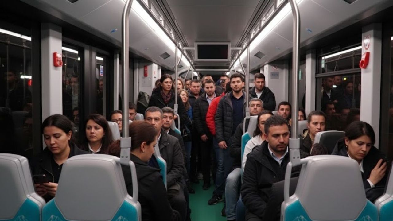 Tramvayda size çarpan özür diliyor mu?