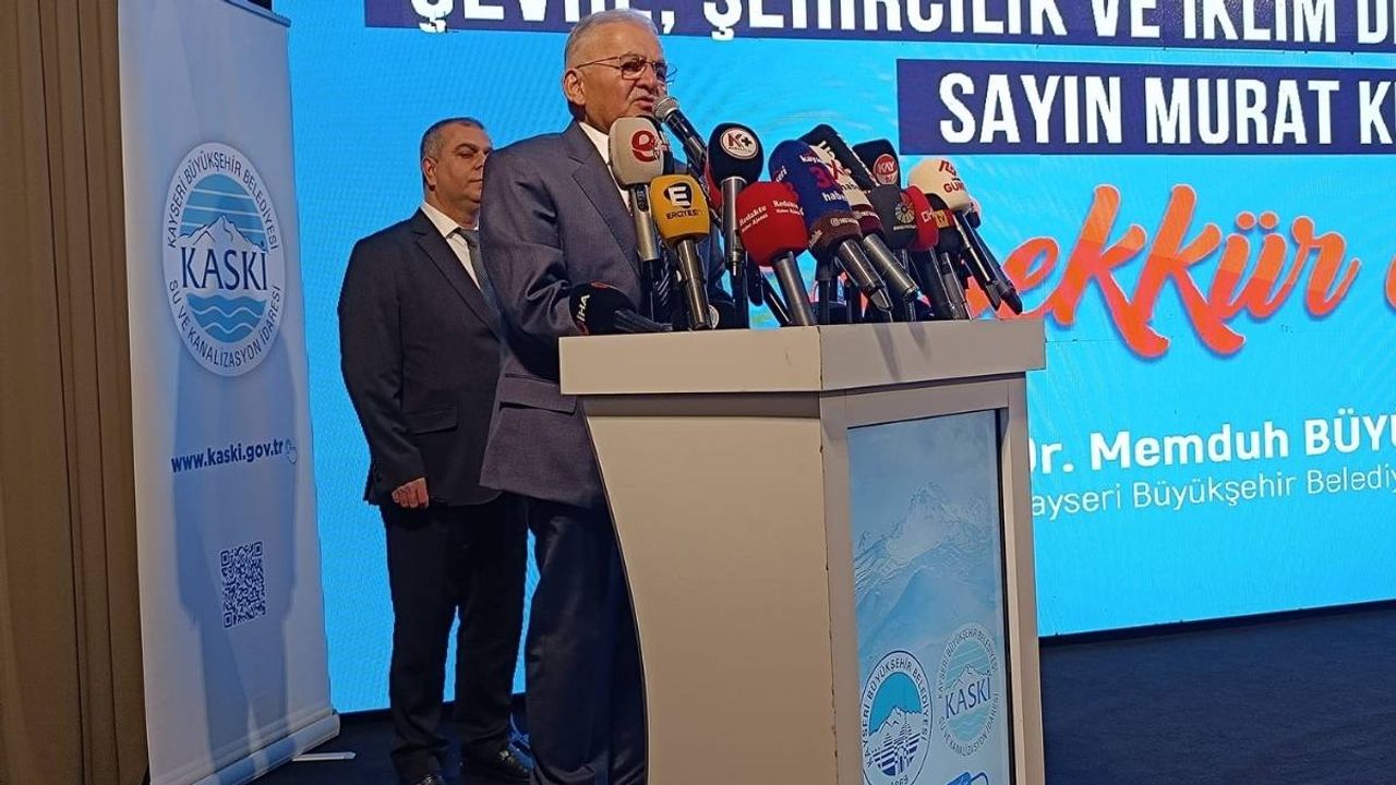 Çevre Şehircilik ve İklim Değişikliği Bakanlığı’ndan Kayseri’ye 60 milyon Euroluk dev hibe