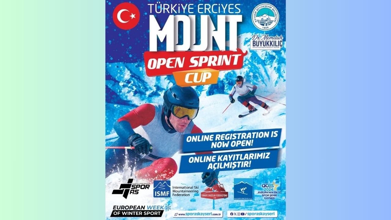Erciyes Kayak Merkezi’nde Sprint Cup kayıtları açıldı