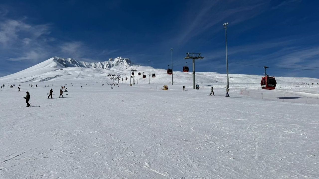 Erciyes’te hangi pistler açık? Erciyes’te kar kalınlığı ne durumda?