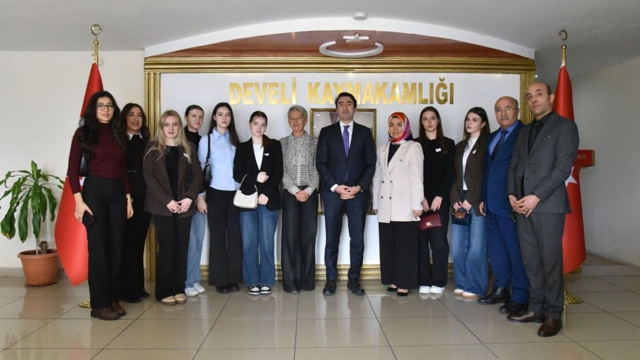 Hırvatistan’dan gelen misafirler Develi’de buluştu! İşte dikkat çeken proje