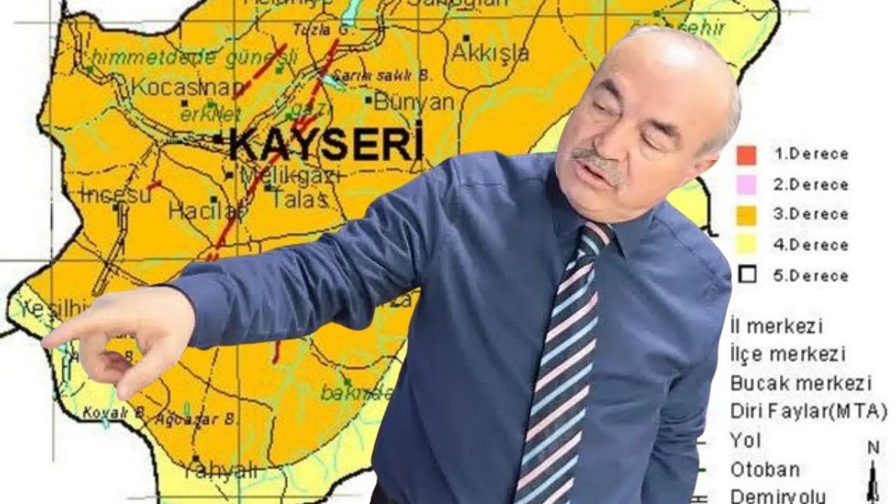 Google'da 3. derece görünen Kayseri için Adnan Evsen’den kafa karıştıran deprem yorumu!