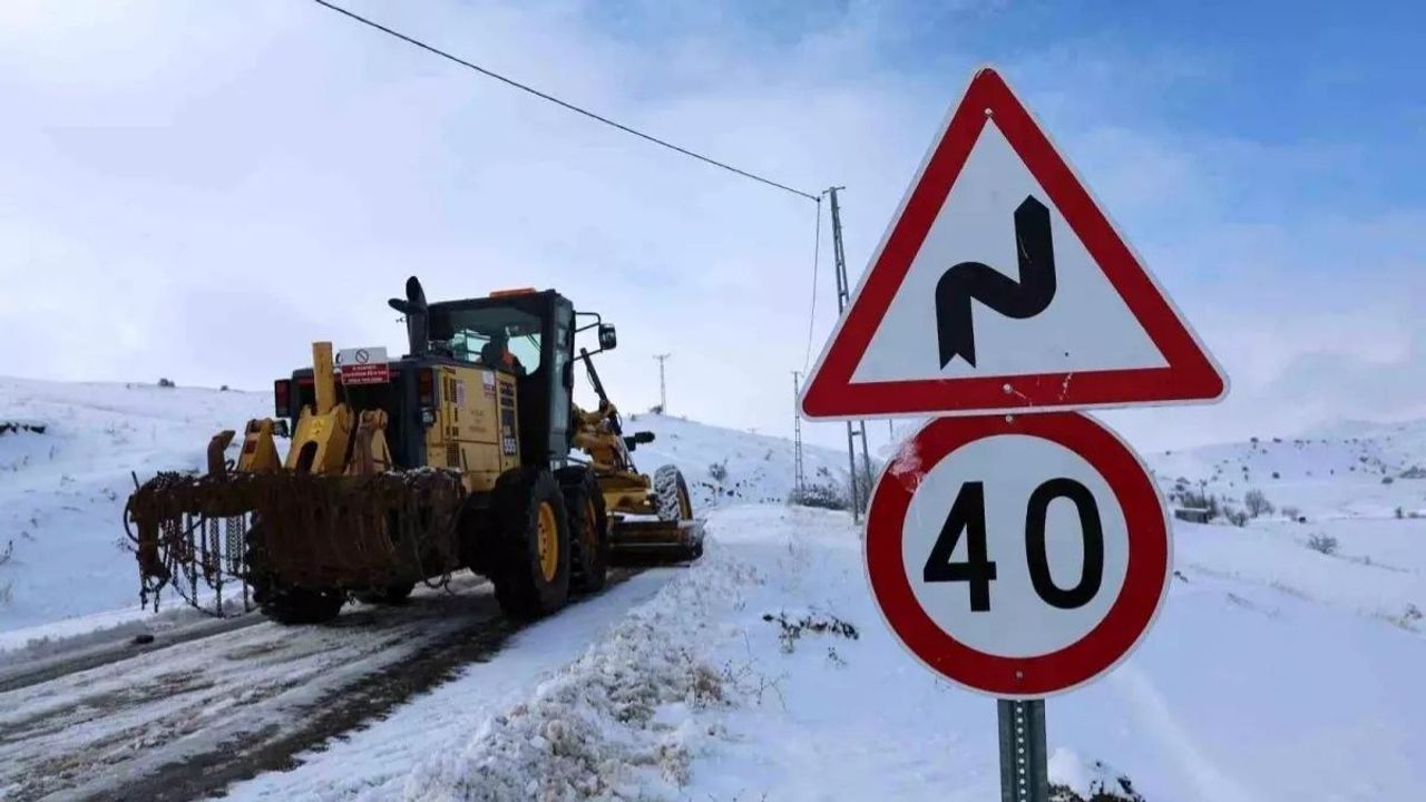 Kapalı yol sayısı 396’ya düştü!