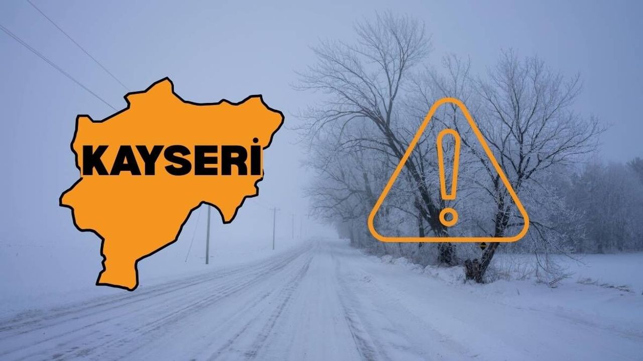 Kayseri’de kar yağışı etkisini gösteriyor! Kapalı olan yollar hangisi? Kayseri yol durumu