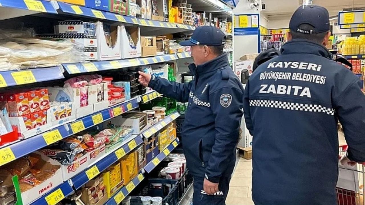 Kayseri’de zabıtası 2026’ya hızlı başladı! Usulsüzlük yapanlara göz açtırılmadı