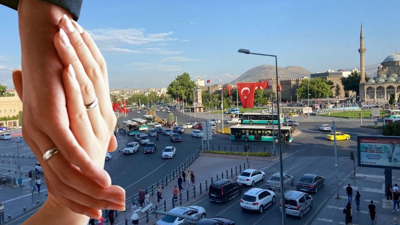 Kayseri’de erkekler daha geç evleniyor! 2025 verileri açıklandı