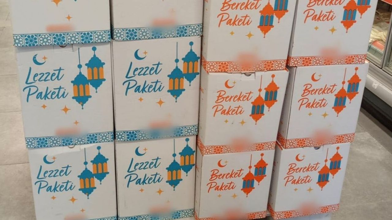 Kayseri’de Ramazan koli fiyatları belli oldu