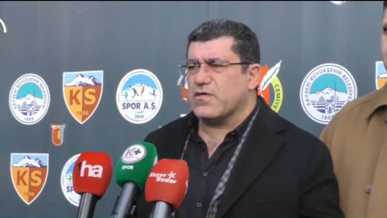 Kayserispor Başkanı Nurettin Açıkalın Antalyaspor maçının ardından konuştu