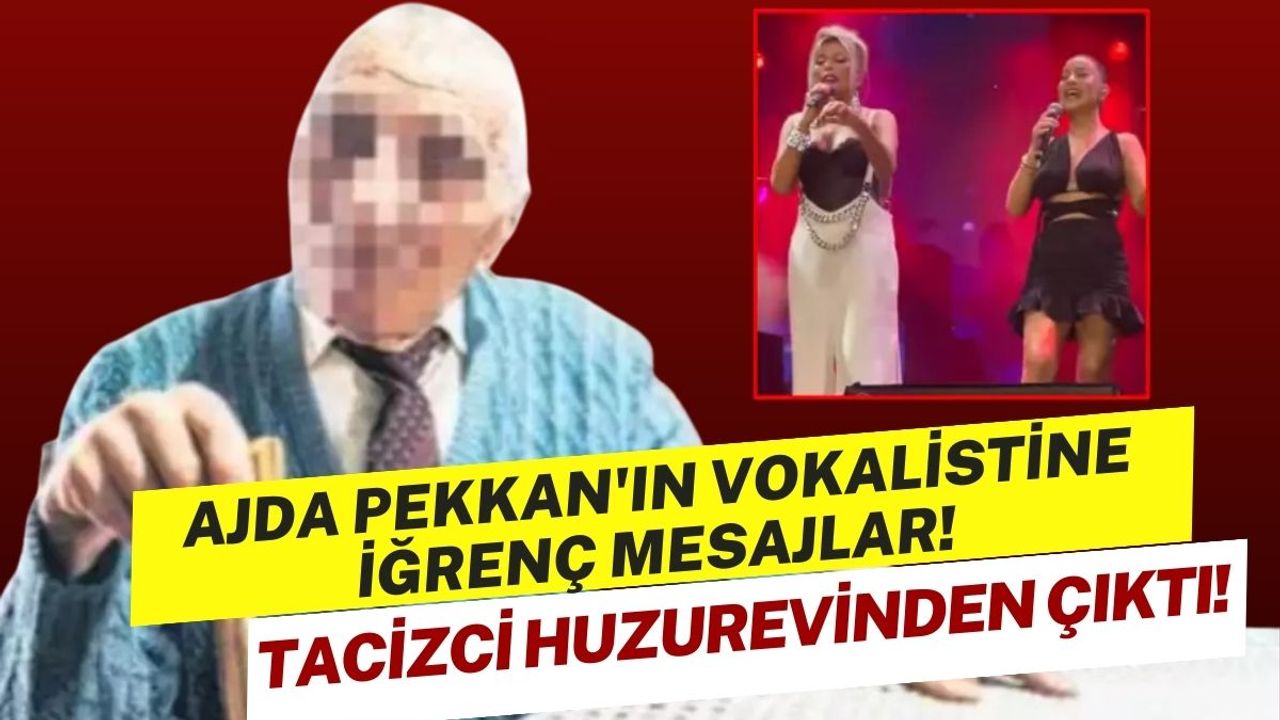 Ajda Pekkan’ın vokalistine şoke eden taciz! Mesajların ardından gerçek ortaya çıktı