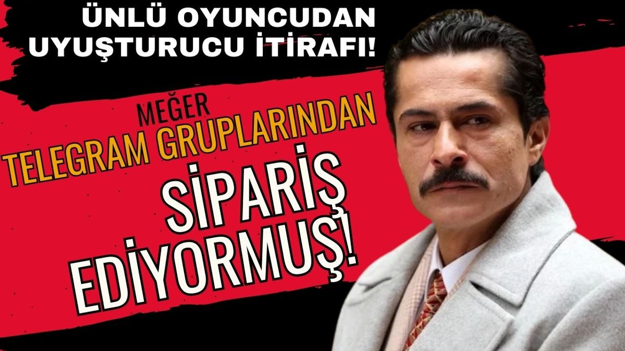 İsmail Hacıoğlu'ndan uyuşturucu itirafı! Telegram gruplarından sipariş ediyormuş