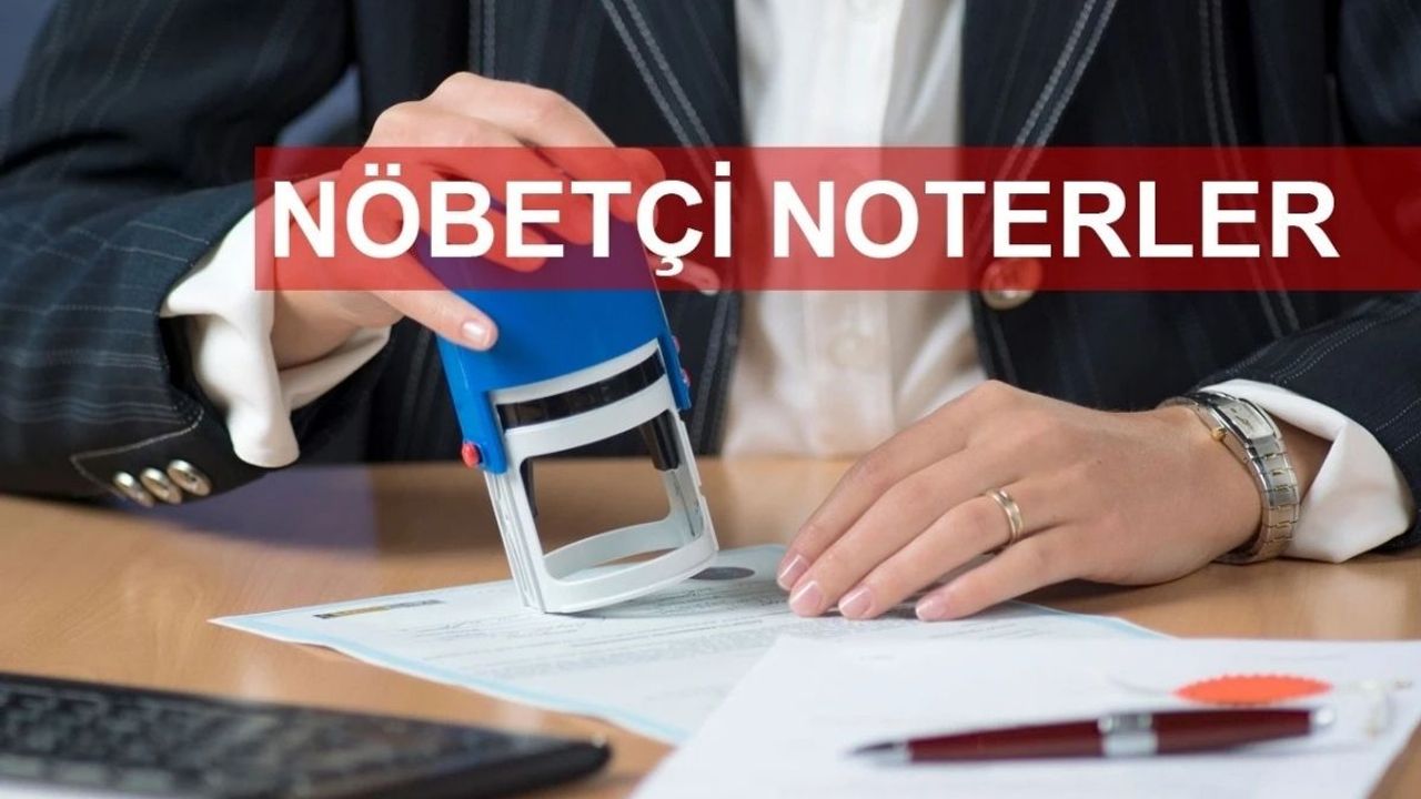 Kayseri’de 21 şubat cumartesi nöbetçi noterler açıklandı: Bugün hangi noterler açık