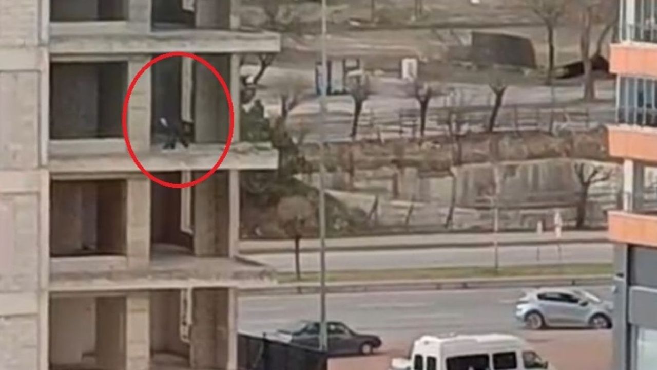 Kayseri Erciyesevler’de intihar girişimi: Uyaranlara taş fırlattı