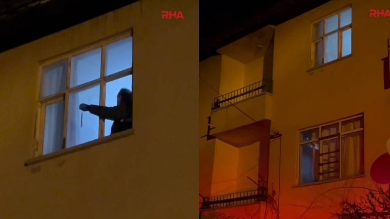 Kayseri Uğurevler'de iki katlı ev kurşunlandı