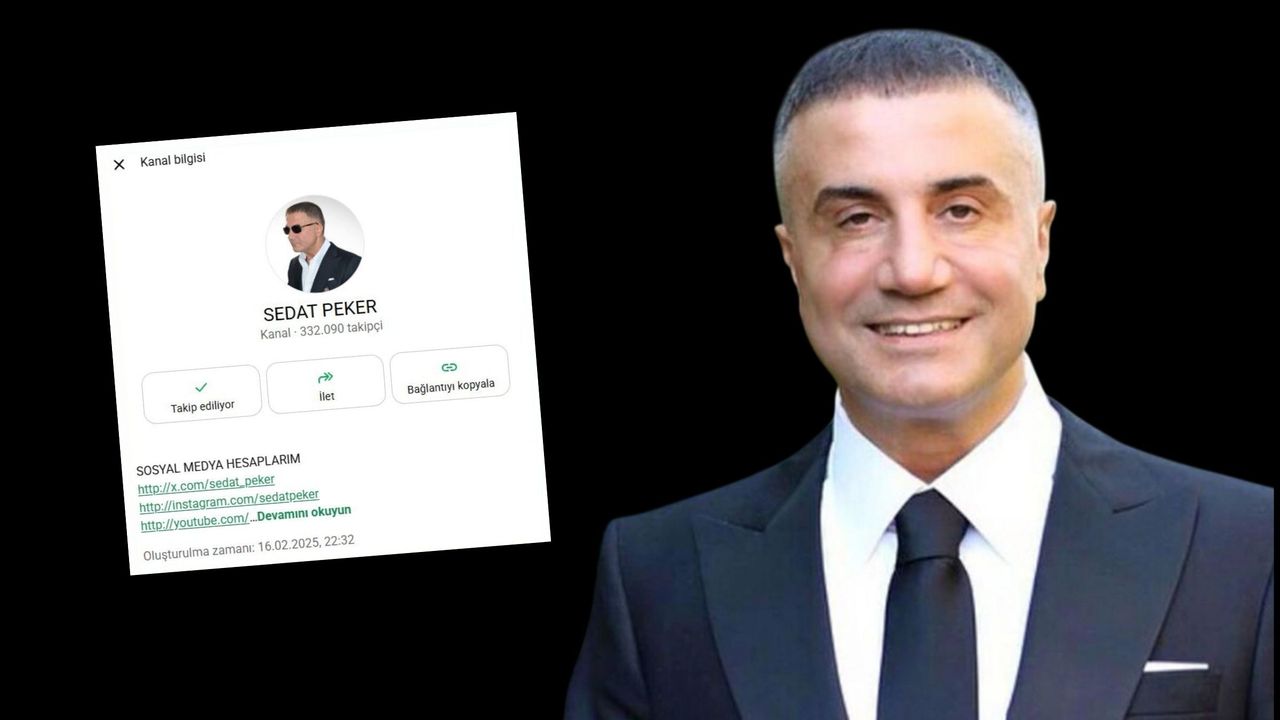 Sedat Peker’in sosyal medya hesaplarındaki güç: WhatsApp’ta siyasi partileri geride bıraktı
