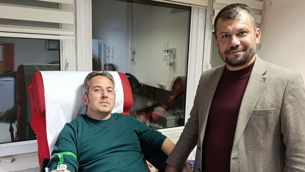 Kayseri Ulaştırma Memur-Sen’den kan bağışı kampanyası ‘’ Bir kan üç can demektir’’