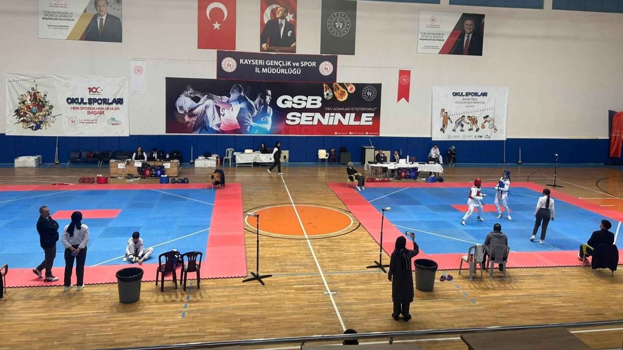 Taekwondo Yıldızlar İl Birinciliği müsabakaları başladı